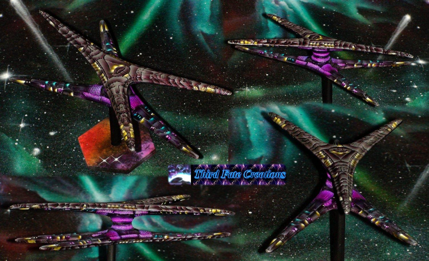 Airbrush, Basestar, Battlestar, Cylon, Galactica, Starship