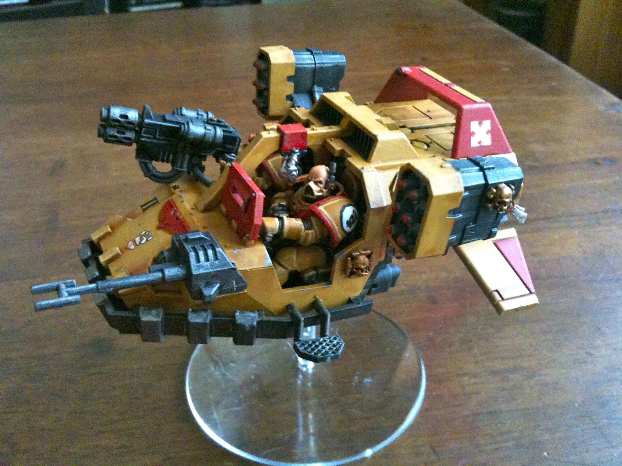 Imperial Fists, Land, Land Raider, Land Speeder, Space, Space Marines, Speeder, Techmarine, Terminator Armor, Terrain, Typhon, Warhammer 40,000