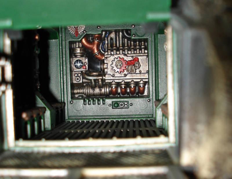 Interior Detail, Land Raider, Space Marines