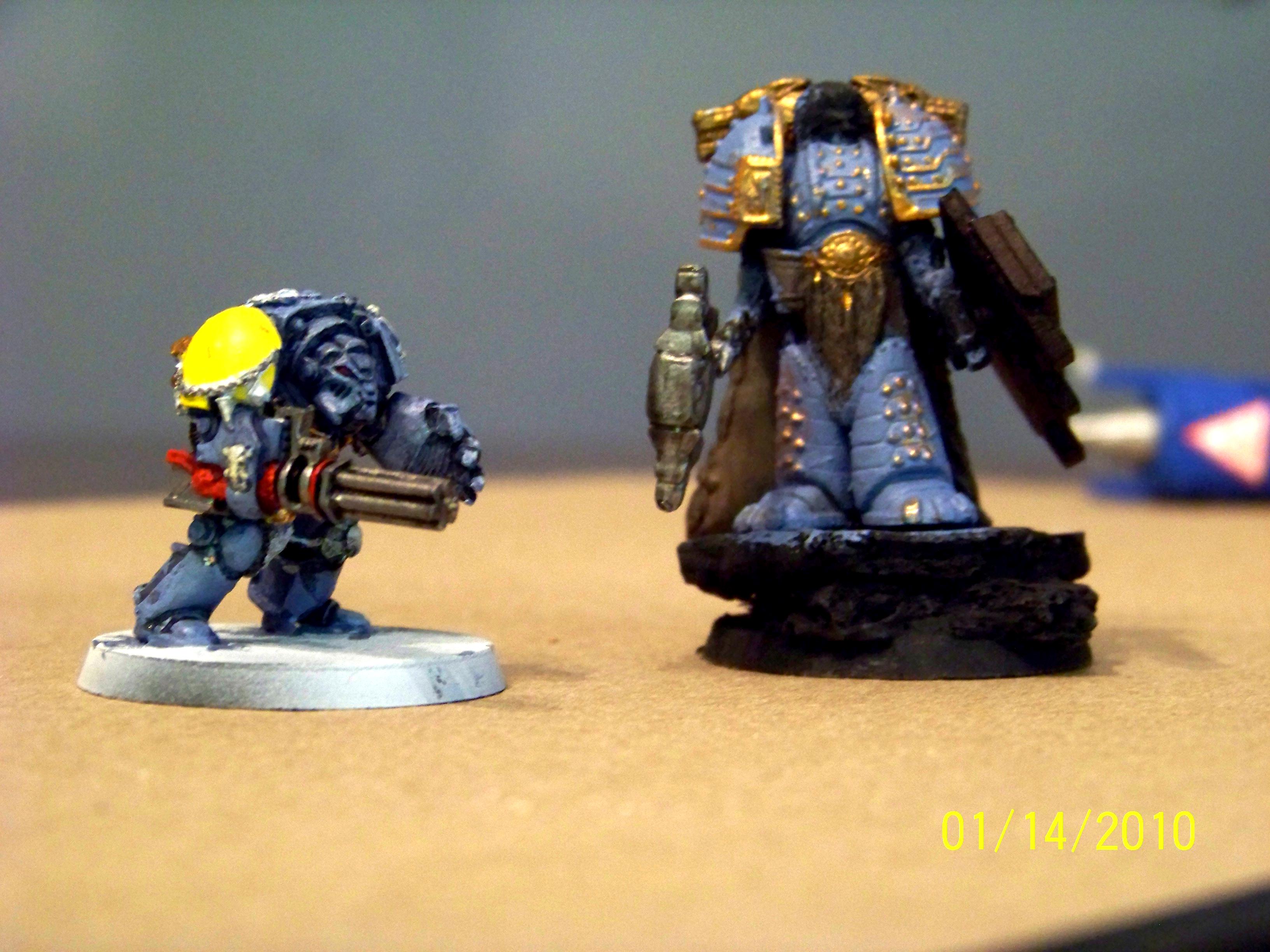 Space Marines, True Scale Marines