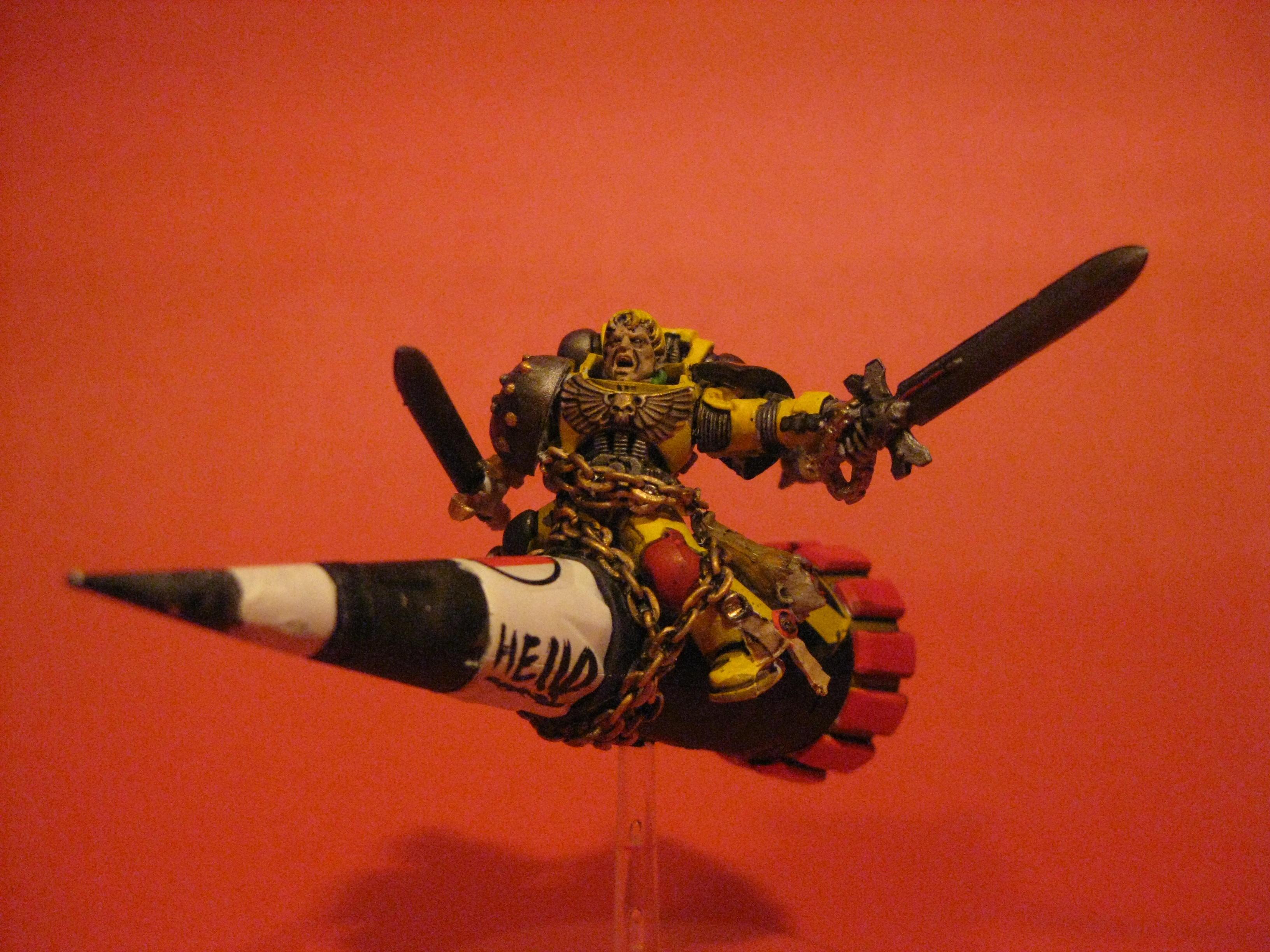 Angry Marine, Phalanx Symbol, Rocket Rider