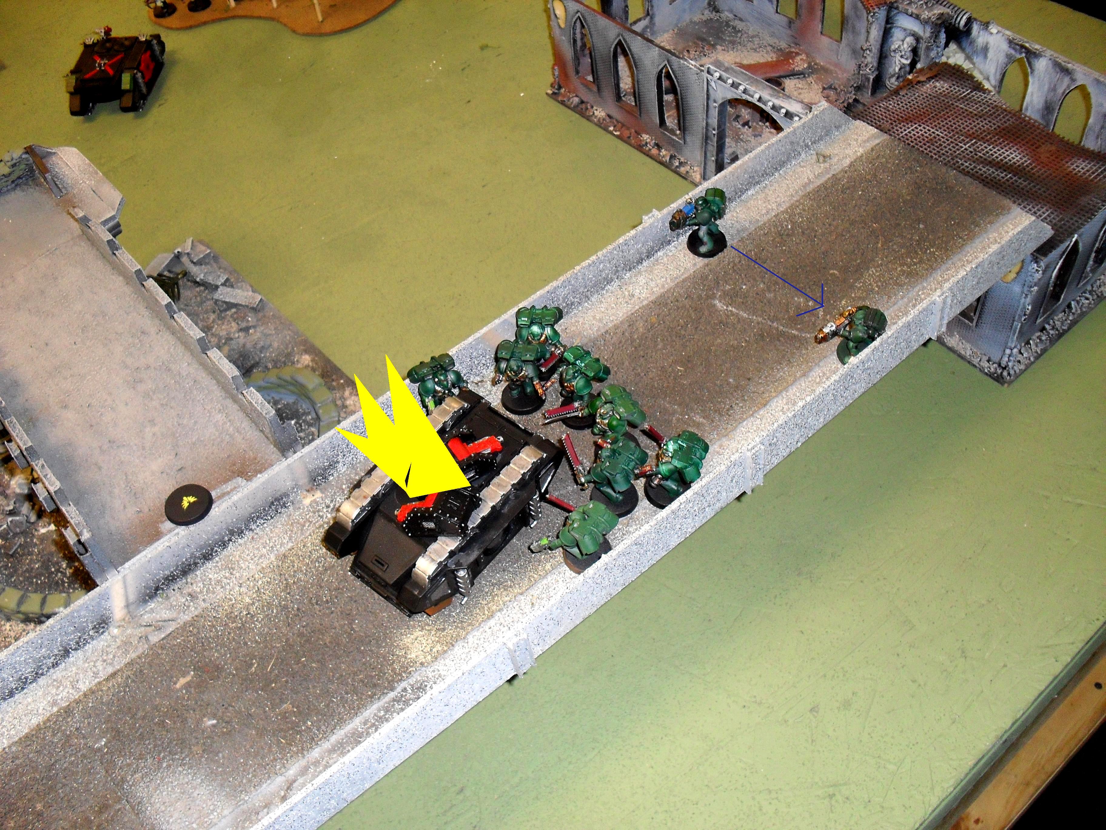 Battle Report, Turn 2 DA right
