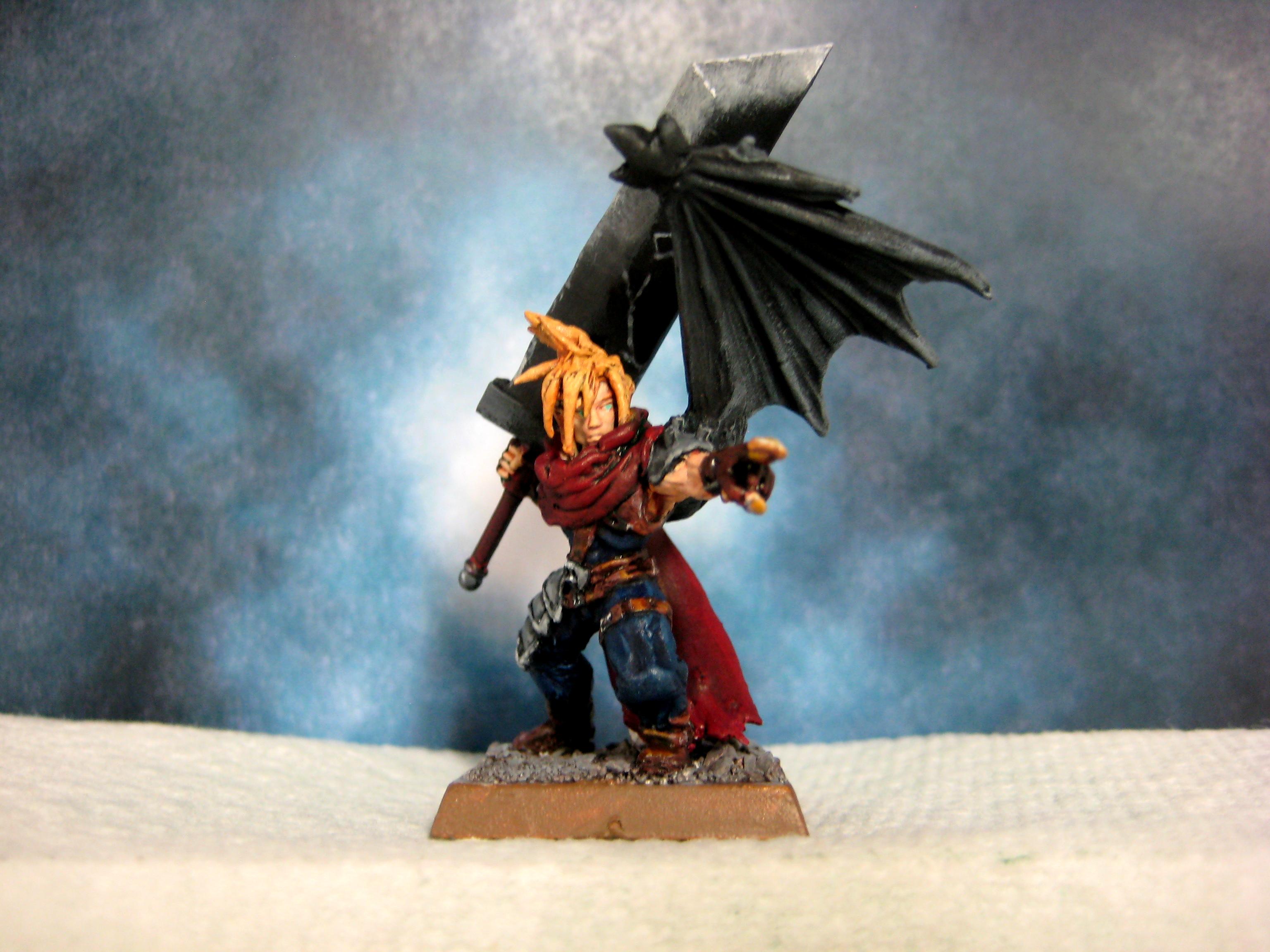 Cloud, Cloud Strife, Conversion, Warhammer Fantasy, Warhammer Quest