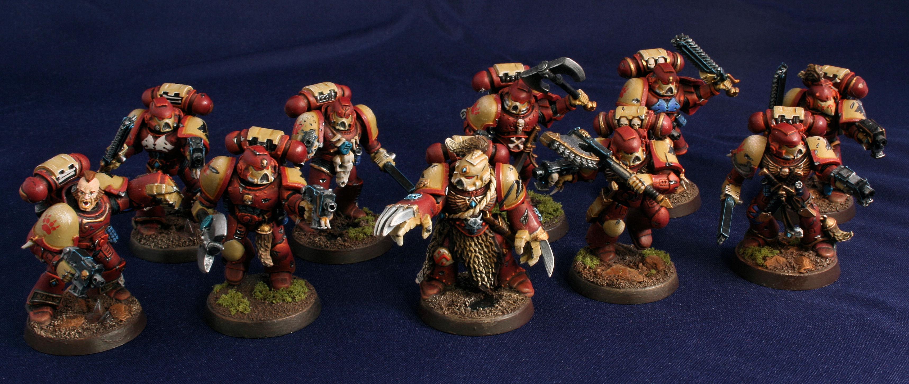 Assault Squad, Space Marines, Tactical Squad, Warhammer 40,000