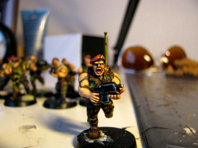 3rd, Belgium, Camouflage, Conversion, Darkon, Imperial Guard, Veteran, Warhammer 40,000, Work In Progress