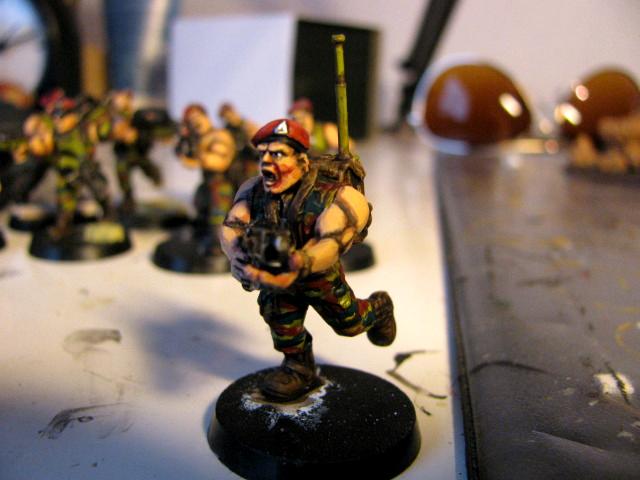 3rd, Belgium, Camouflage, Conversion, Darkon, Imperial Guard, Veteran, Warhammer 40,000, Work In Progress