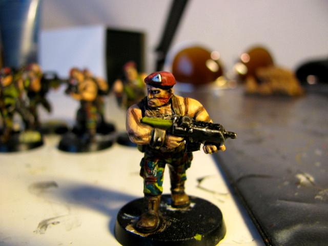 3rd, Belgium, Camouflage, Conversion, Darkon, Imperial Guard, Veteran, Warhammer 40,000, Work In Progress