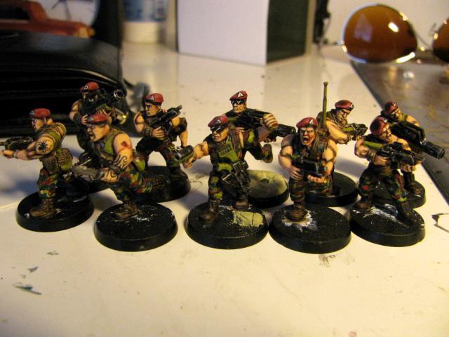 3rd, Belgium, Camouflage, Conversion, Darkon, Imperial Guard, Veteran, Warhammer 40,000, Work In Progress