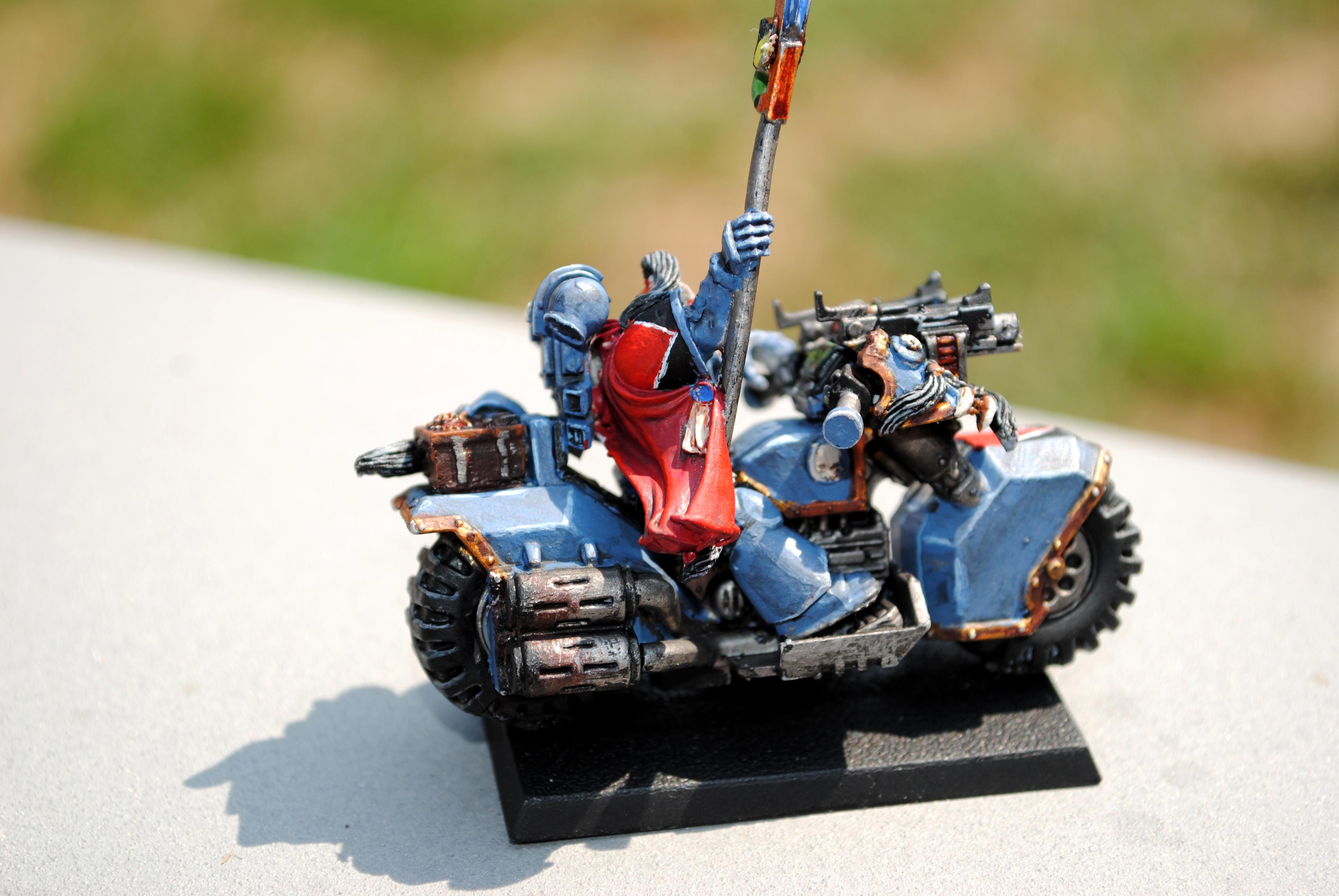 Bike, Commander, Space Wolves