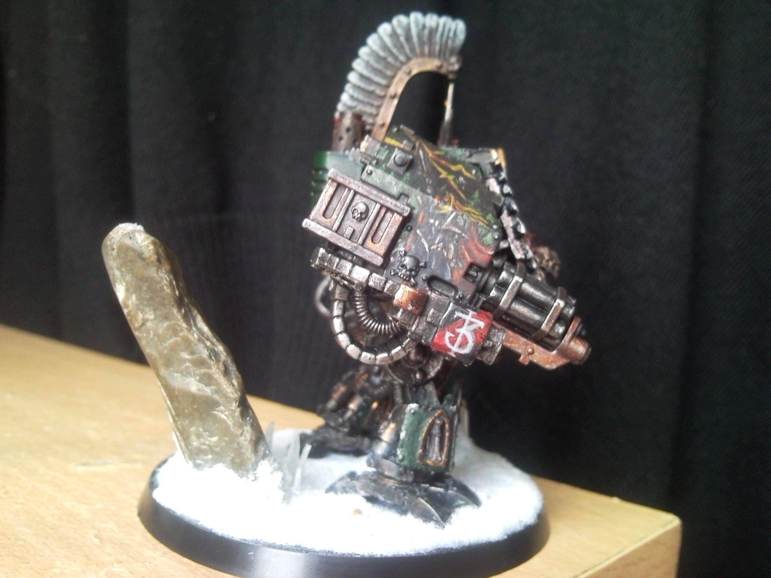 Artist, Dark Angels, Dreadnought, Hand Painted, Space Marines