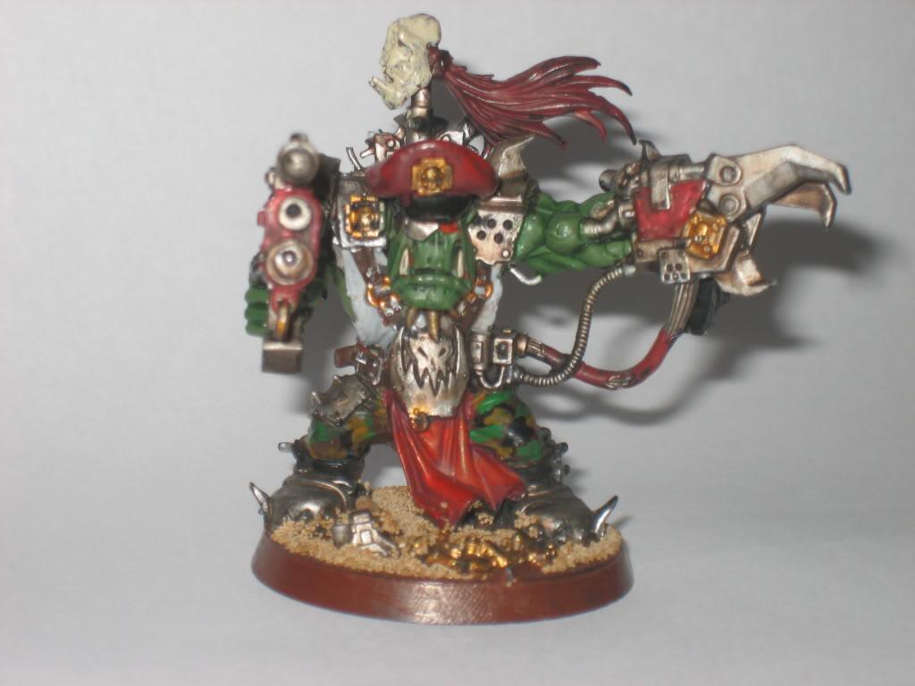 Conversion, Lunarstudioava, Orks, Warboss, Warhammer 40,000