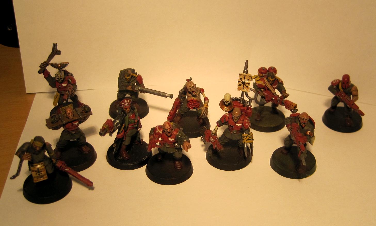 Chaos, Imperial Guard, Lost And The Damned, Traitor Guard, Troops, Work In Progress