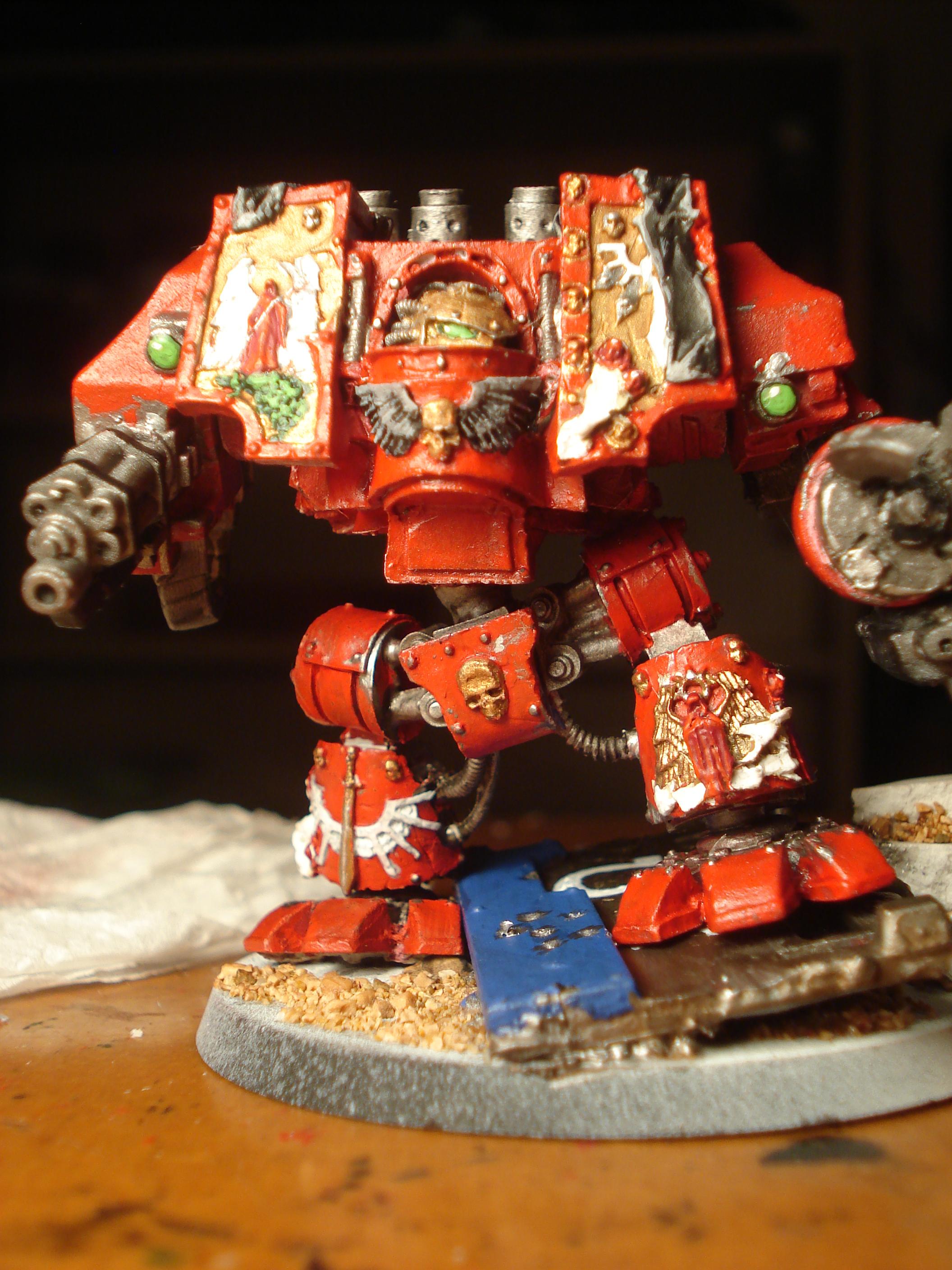Assault Cannon, Blood Angels, Dreadnought, Forge World, Salvage, Space Marines, Warhammer 40,000