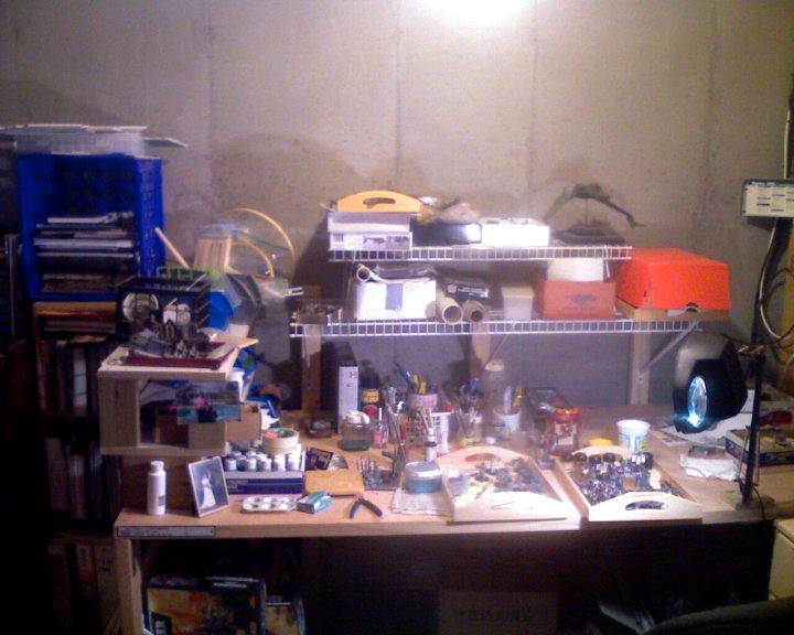 Bench, Workshop, Main Workbench