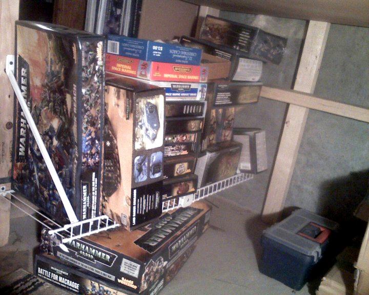 Bench, Workshop, The stash