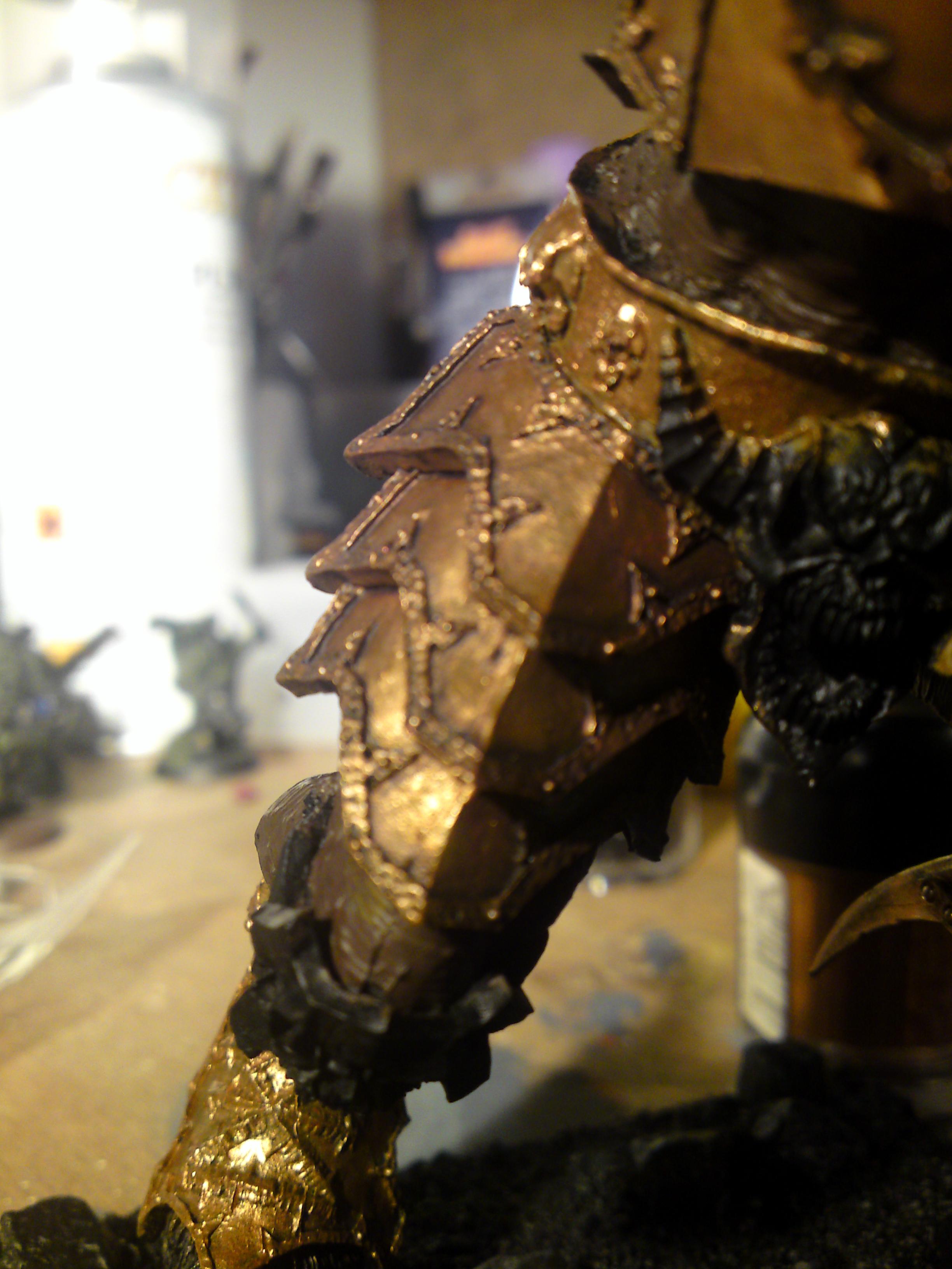 Bloodthirster, Chaos, Daemons, Forge World, Khorne, Work In Progress