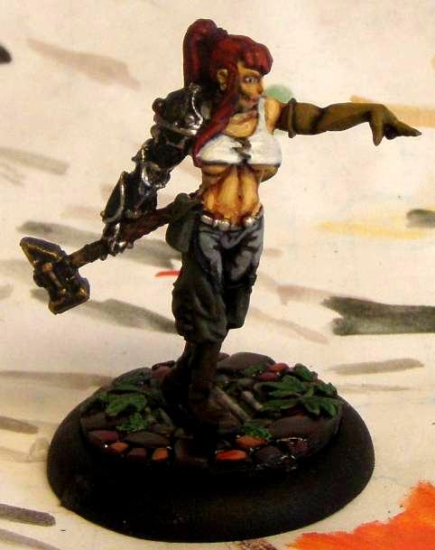 Lady Hammerstrike, Malifaux, Outcasts, Taelor, Work In Progress, Wyrd
