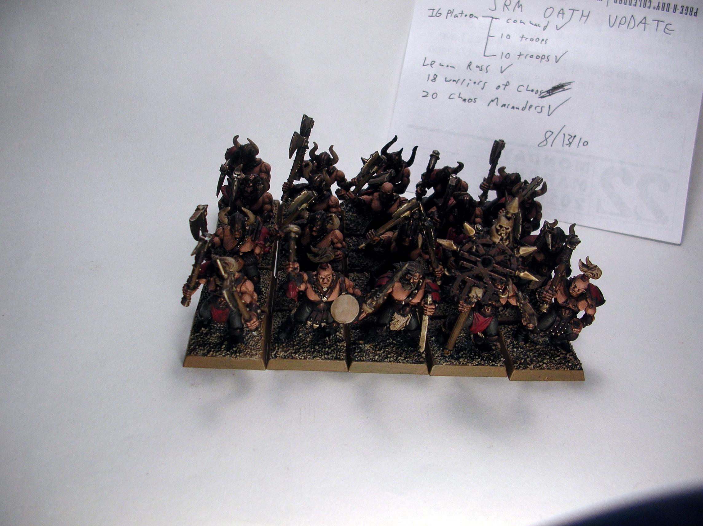 10+ Units, Chaos, Infantry, Marauders, Multiple Units, Norsca, Oldhammer, Warhammer Fantasy