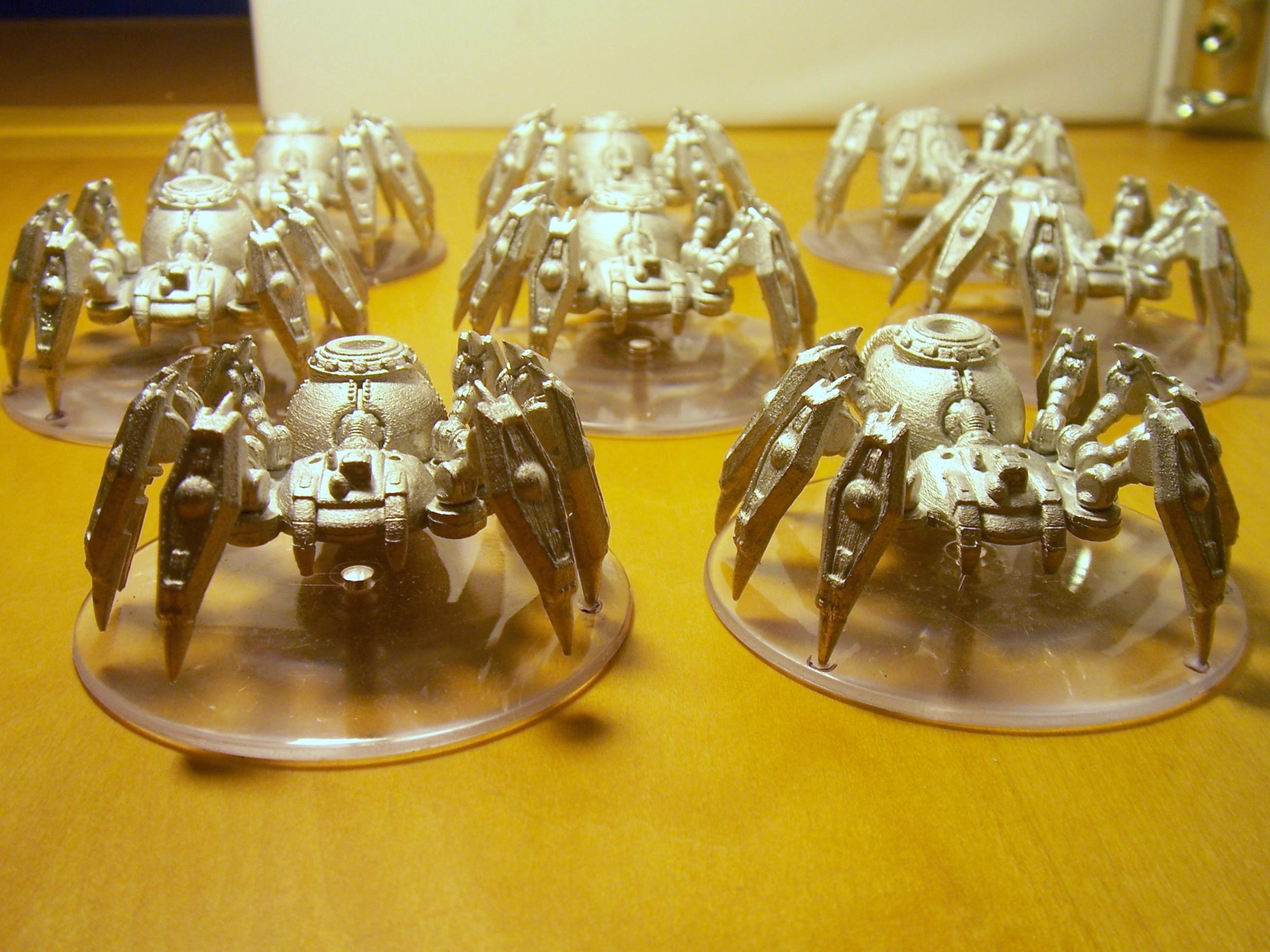 assembled spiders