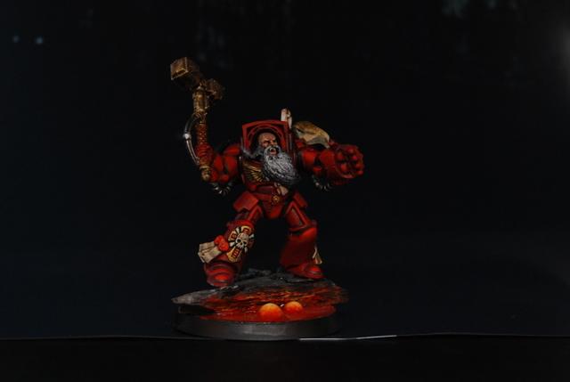 Blood Angels, Exorcists, Red, Santa Claus, Space Marines, Terminator Armor, Veteran