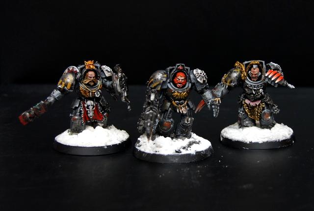 Space Wolves, Terminator Armor, Warhammer 40,000, Wolf Guard
