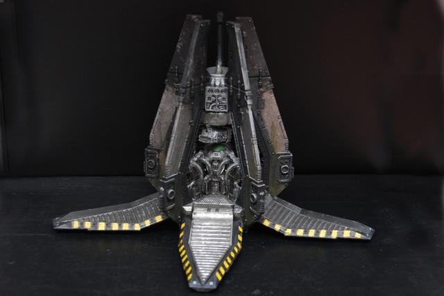 Drop Pod, Raven Guard, Space Marines, Warhammer 40,000