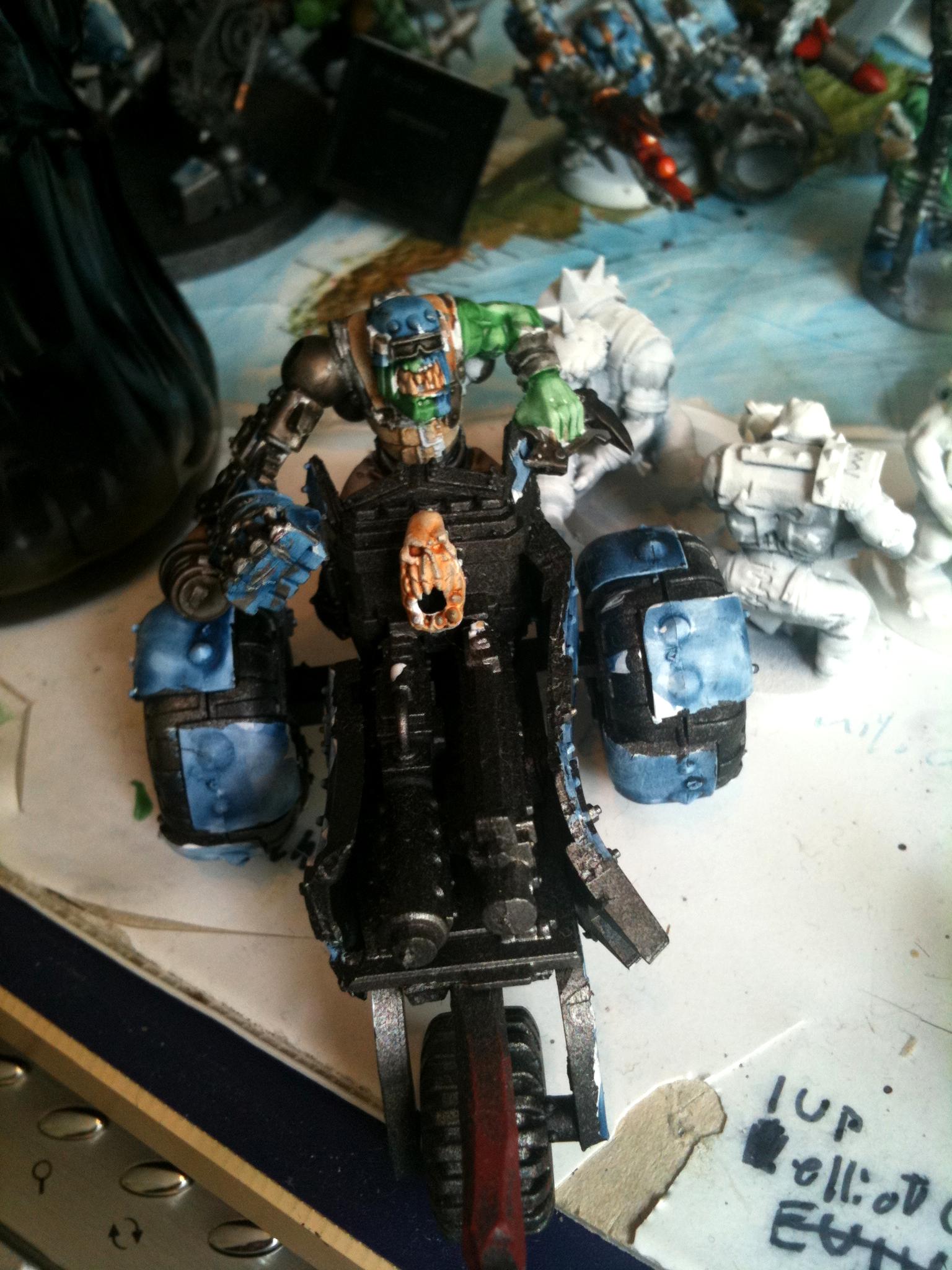 Big Mek, Orks, Warbike, Warhammer 40,000