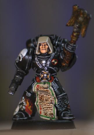 Chaplain, Dark Angels, Space Marines, Warhammer 40,000, Warhammer Fantasy
