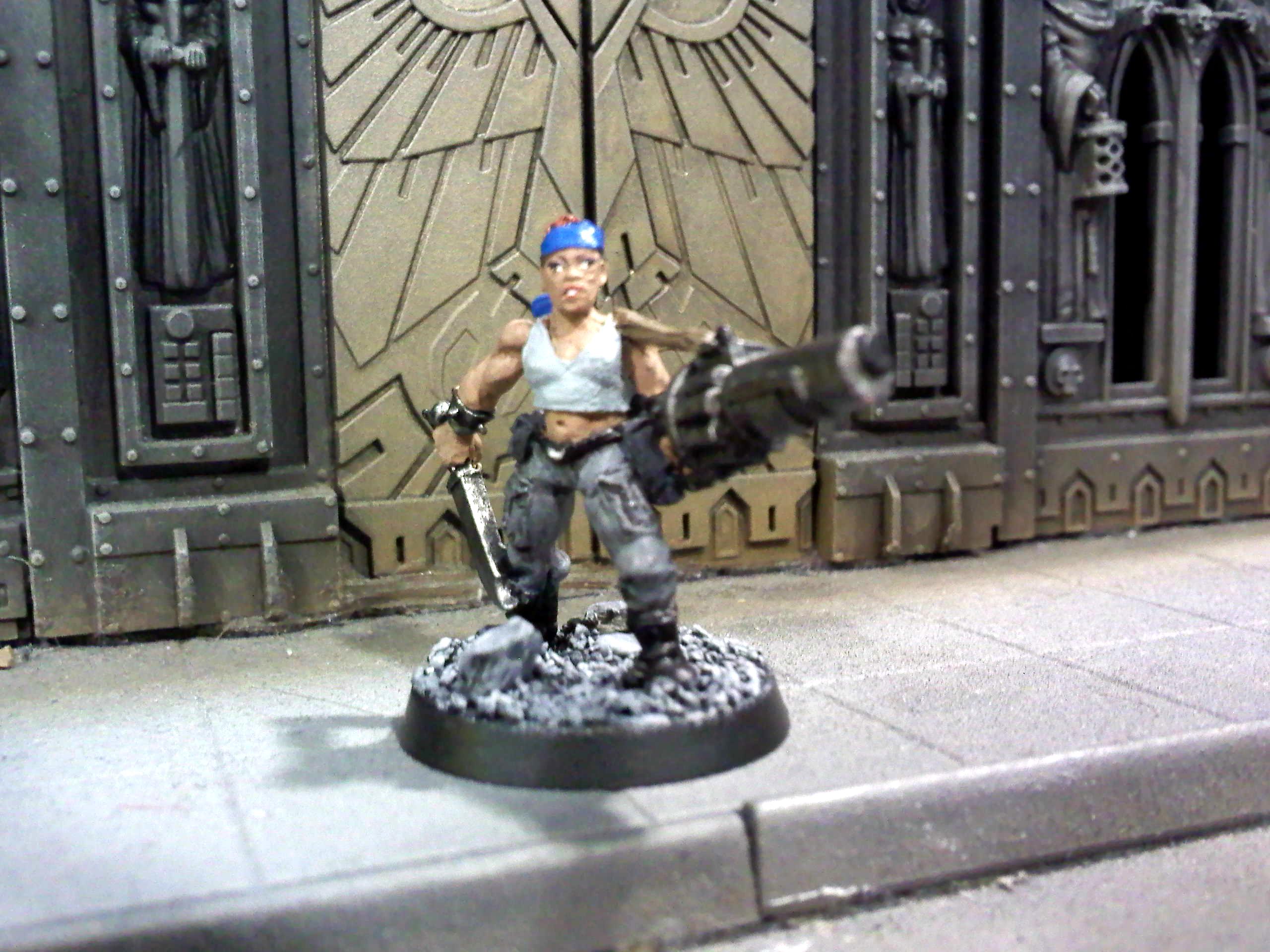 Catachan, Female, Imperial Guard