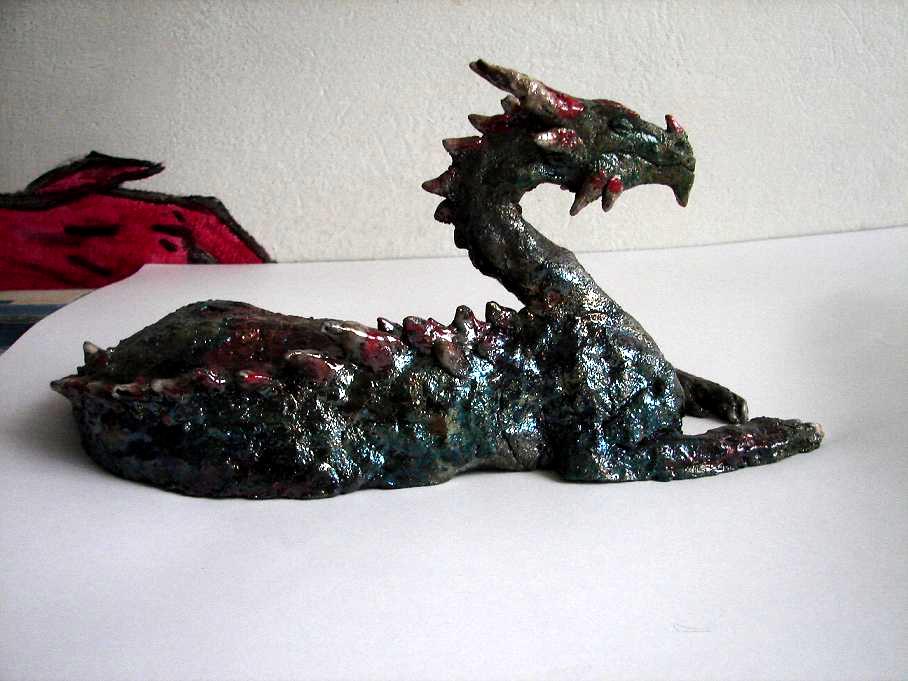 Dragon, Homebrew, Sculpting, Warhammer Fantasy
