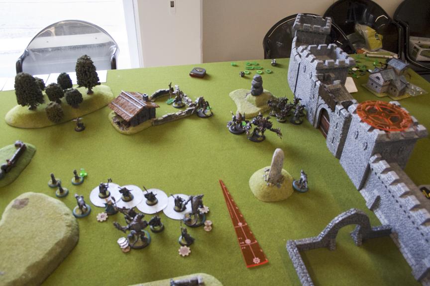 Battle Report, Circle, Cryx, Hordes, Orboros, Warmachine