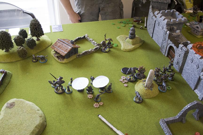 Battle Report, Circle, Cryx, Hordes, Orboros, Warmachine