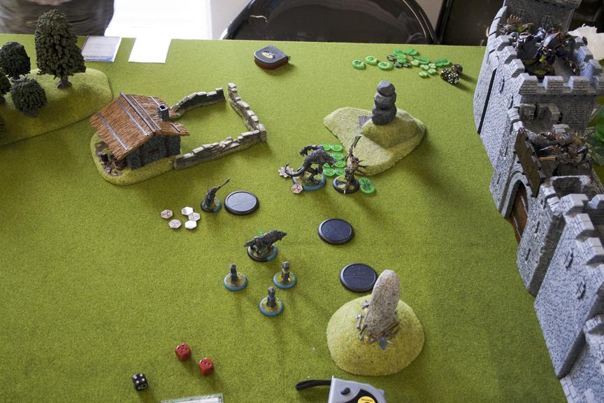 Battle Report, Circle, Cryx, Hordes, Orboros, Warmachine