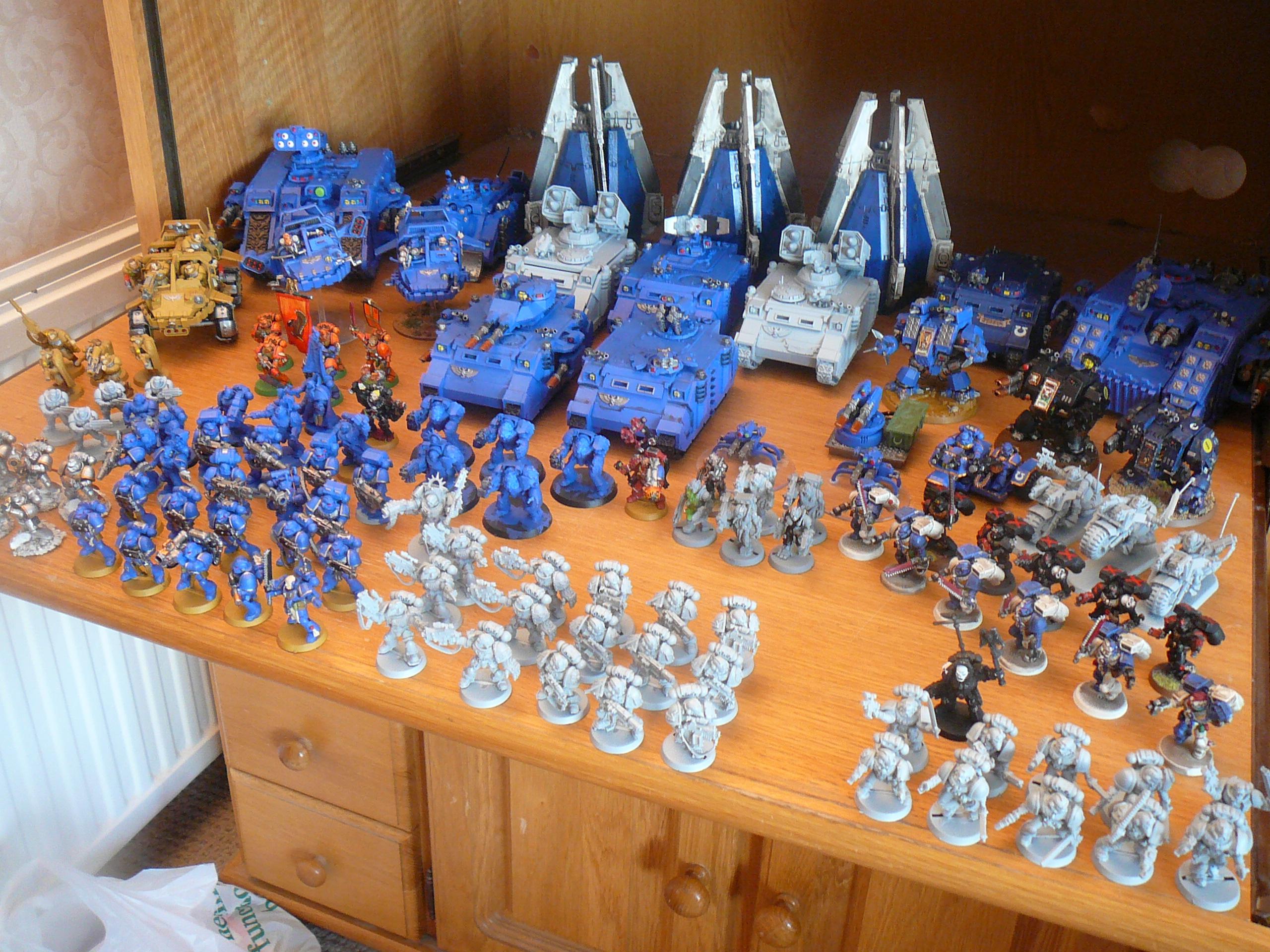 Army, Space Marines, Ultramarines, Warhammer 40,000