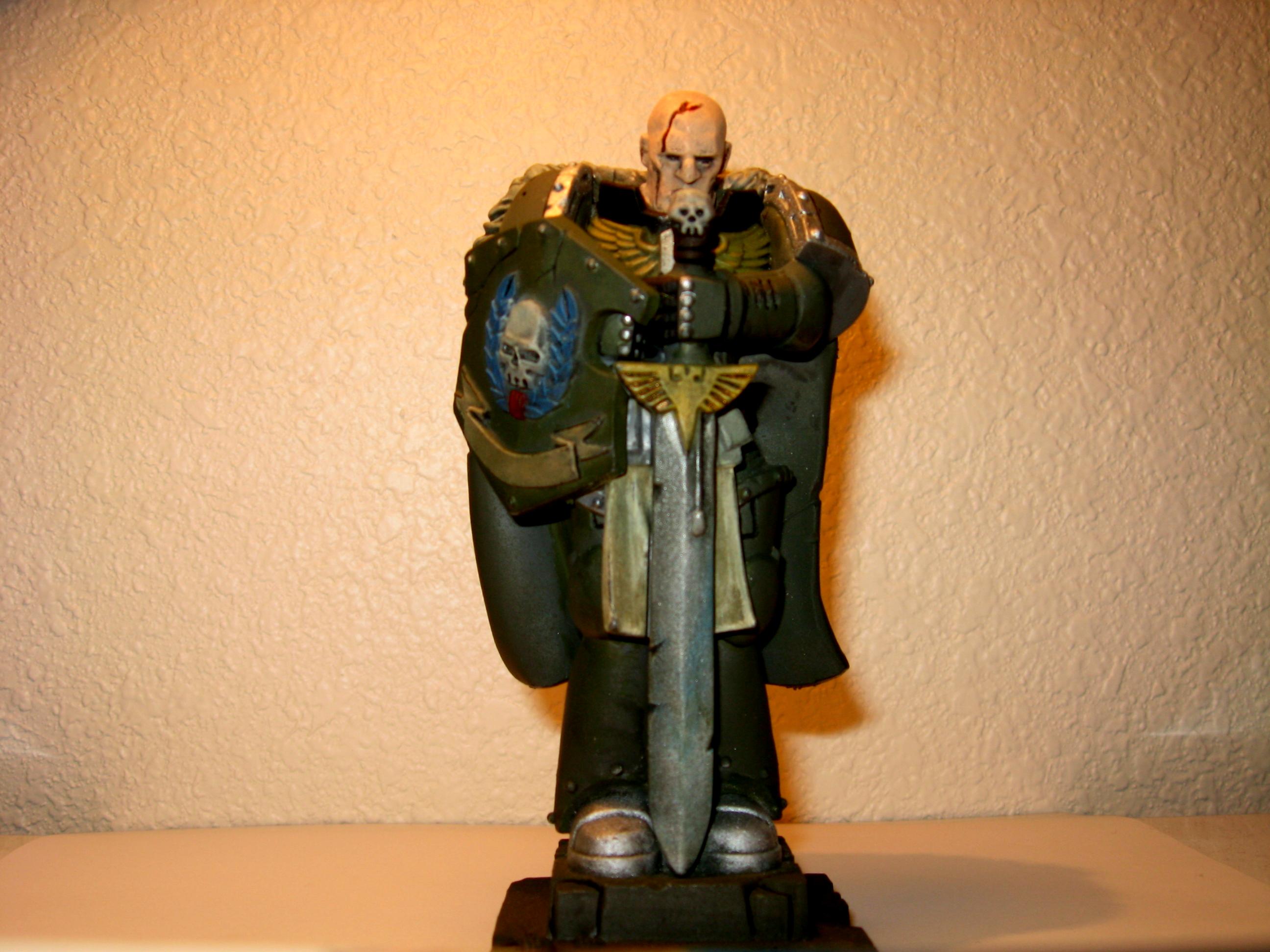 Painted, Prayer, Space Marines, Statue, Terrain