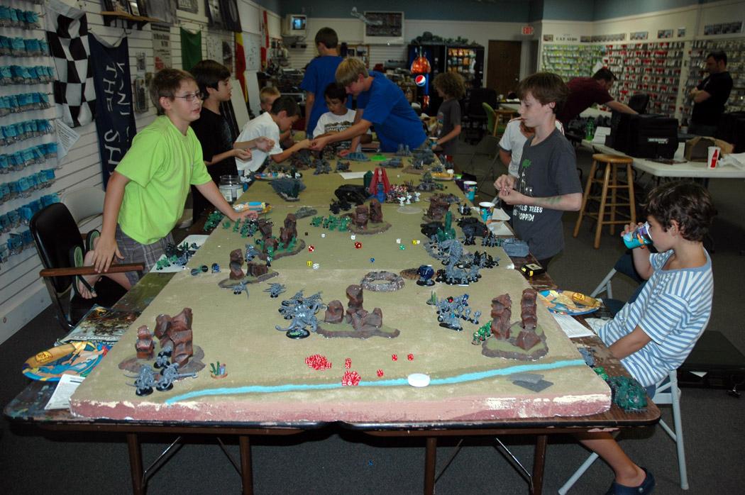 Battle Report, Kids, Warhammer 40,000