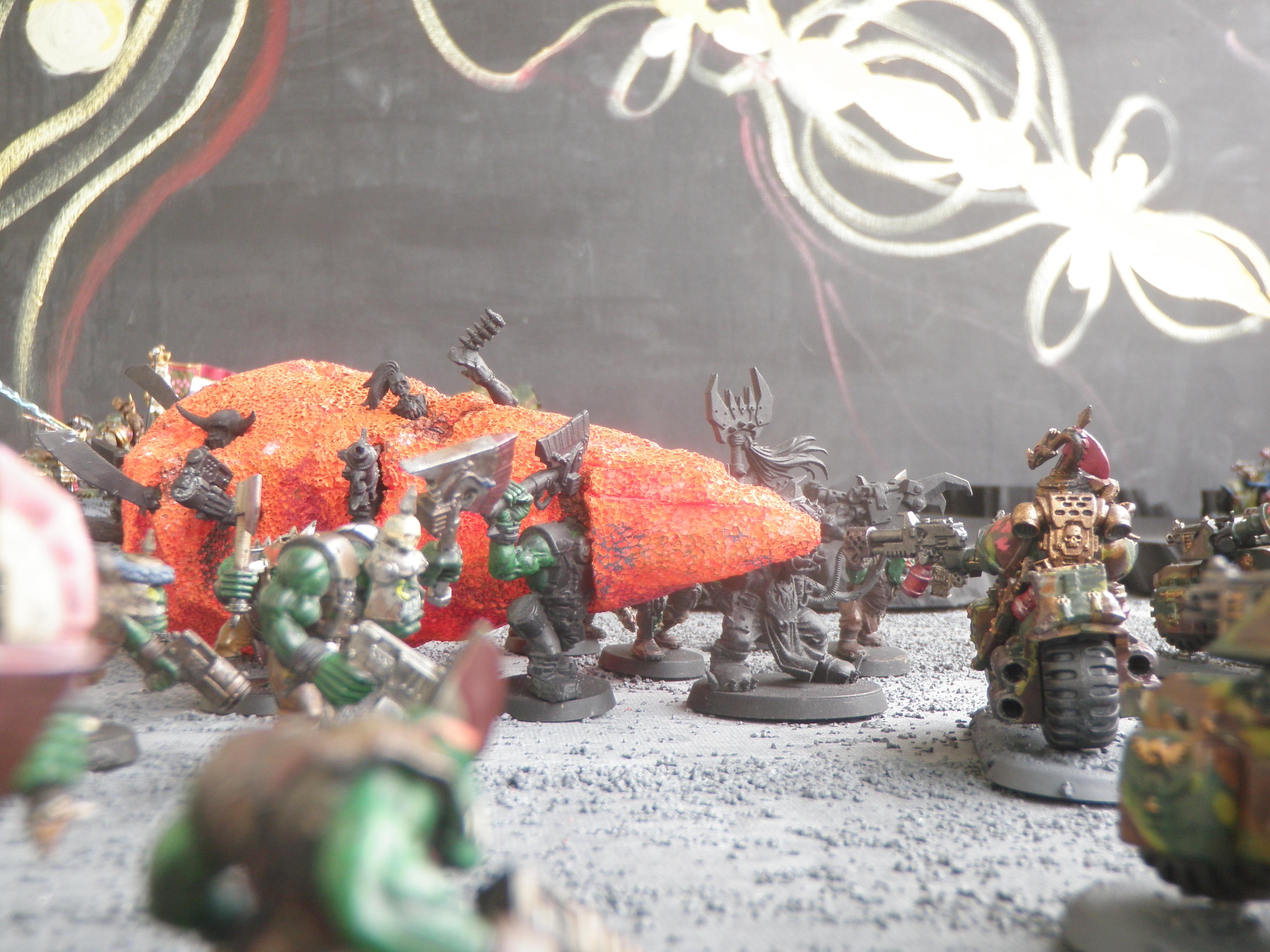 Bike, Camouflage, Flamer, Rowdies, Space Marines