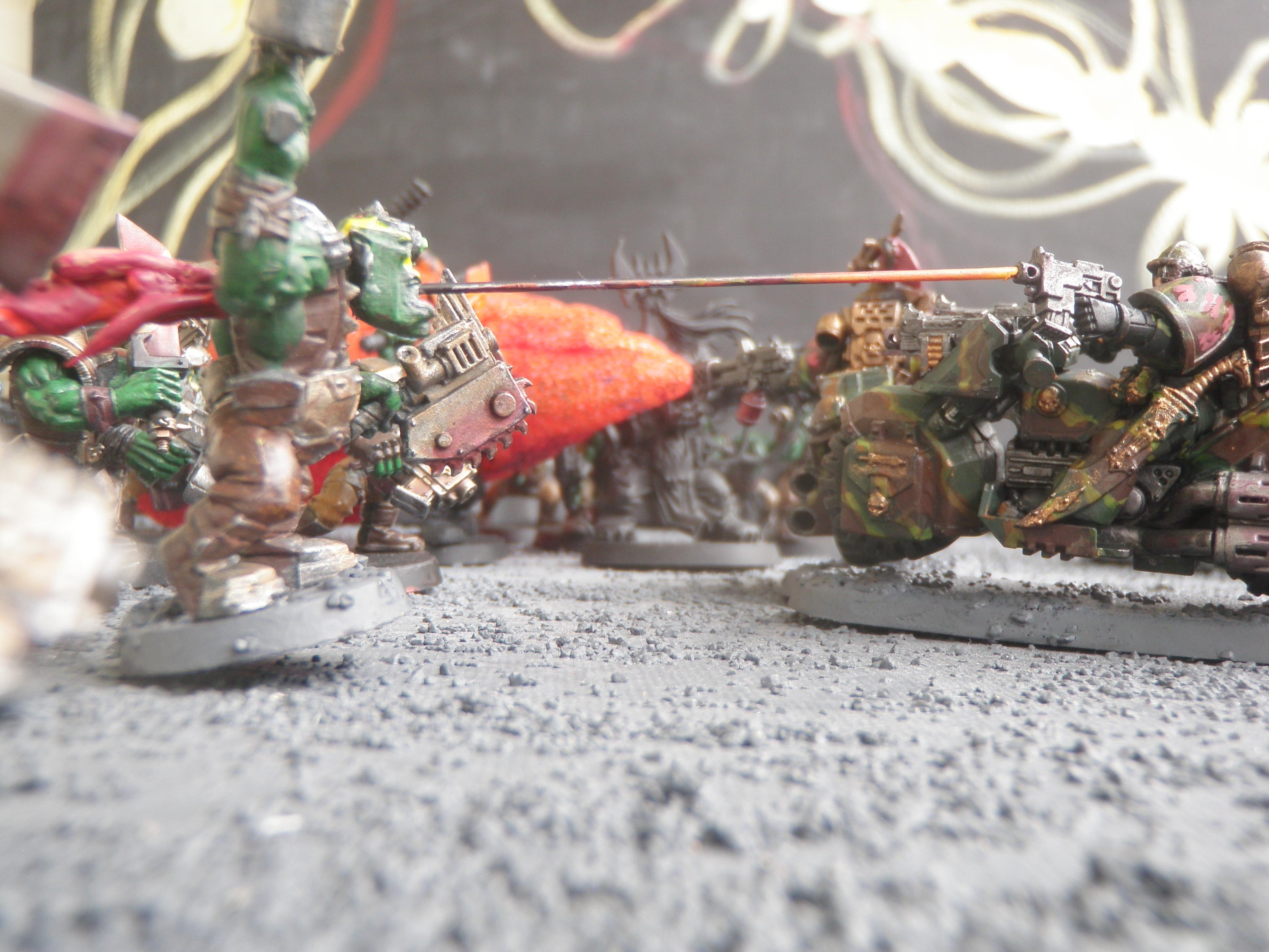 Bike, Camouflage, Combat, Flamerm, Rowdies, Space Marines