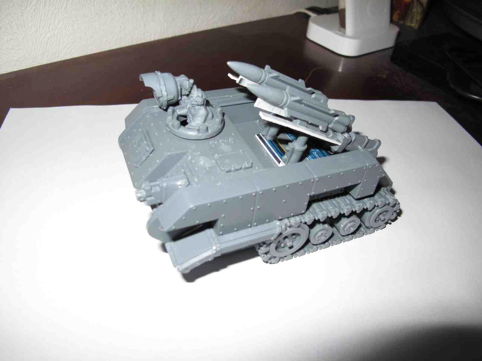 Basilisk, Chimera, Devil Dog, Griffon, Halftrack, Hydra, Manticore