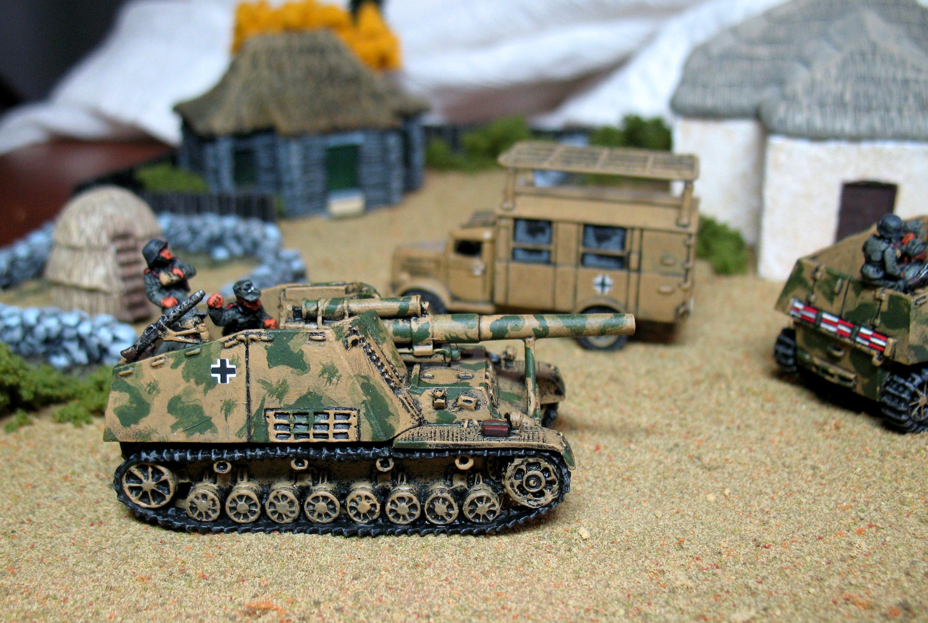 Flames Of War, Germans, Hummel, World War 2