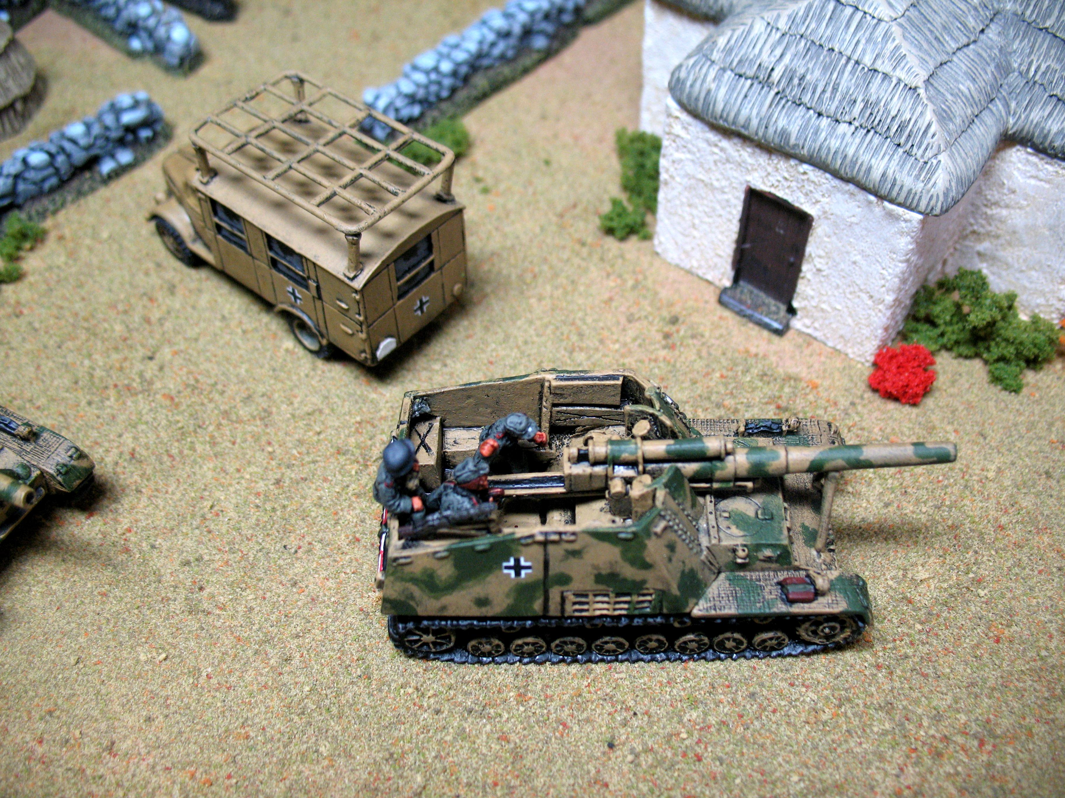 Flames Of War, Germans, Hummel, World War 2