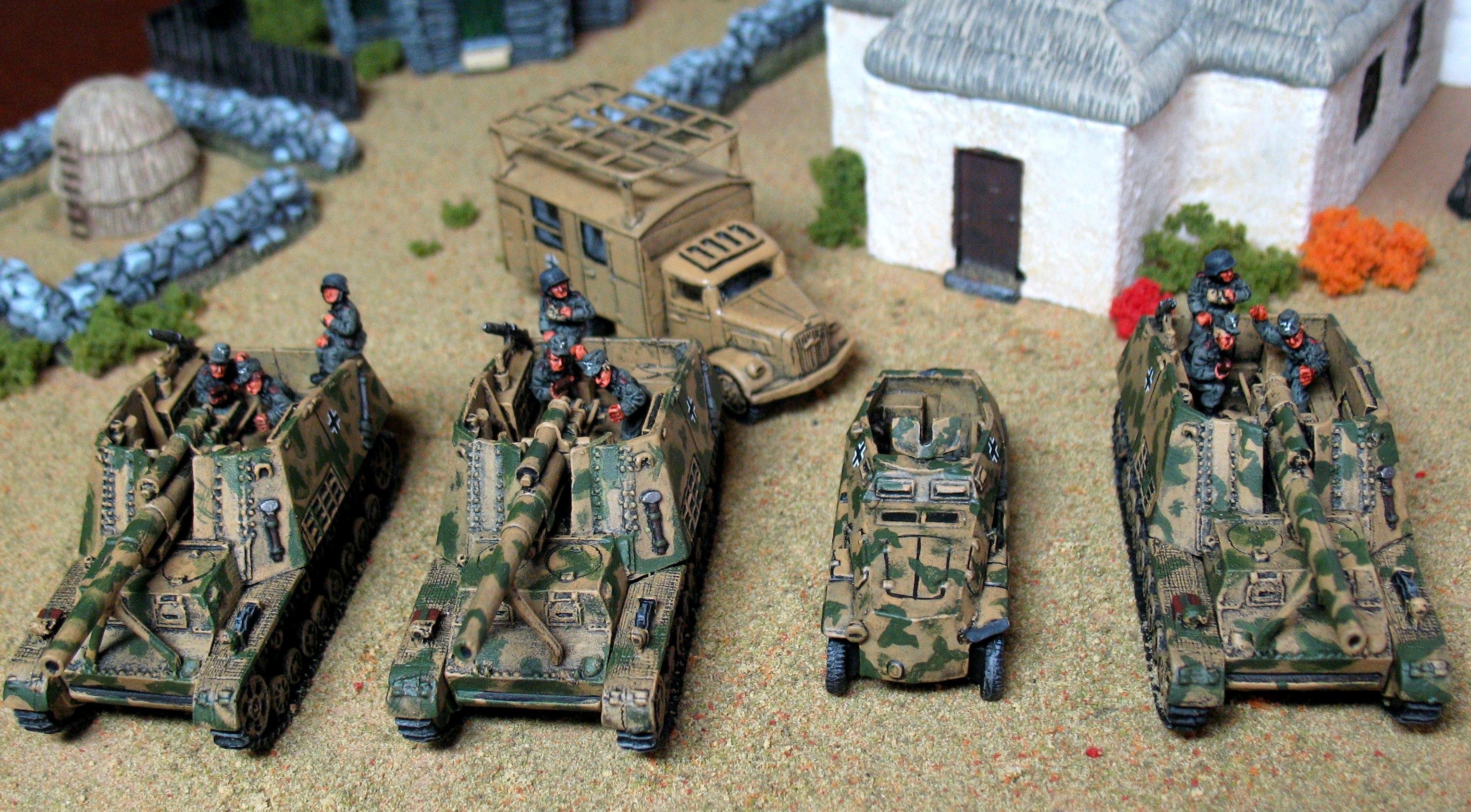 Flames Of War, Germans, Hummel, World War 2