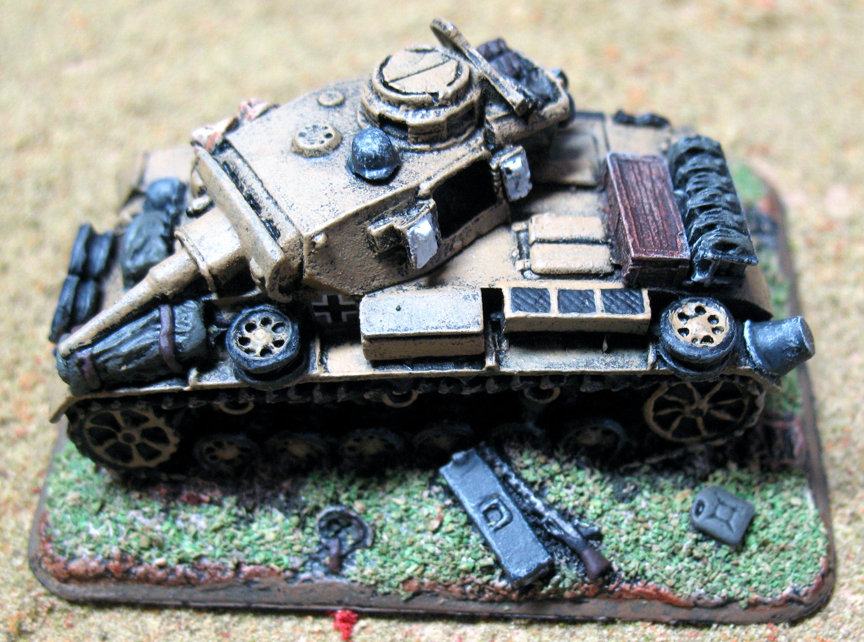 Flames Of War, Germans, Objective Marker, Pz Iii, World War 2