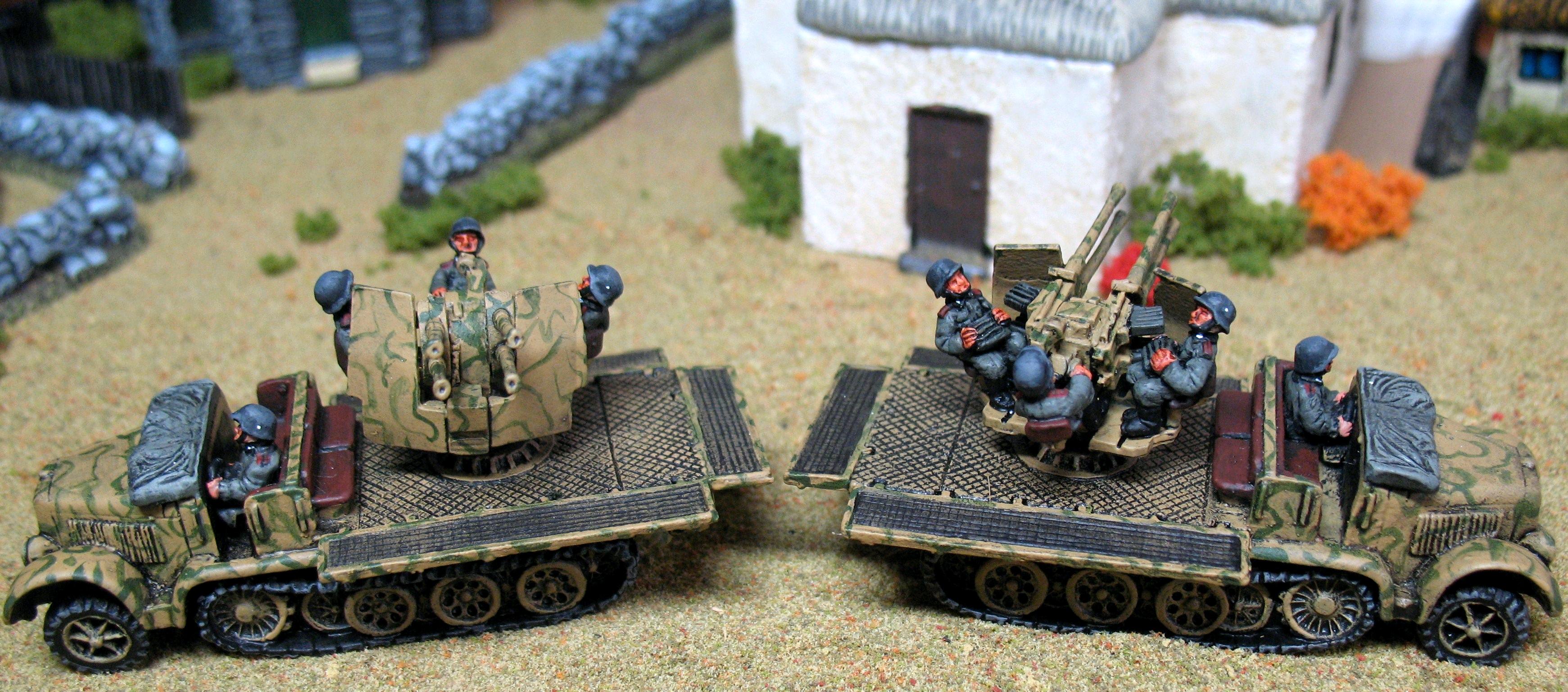 Aa, Flakvierling, Flames Of War, Germans, World War 2