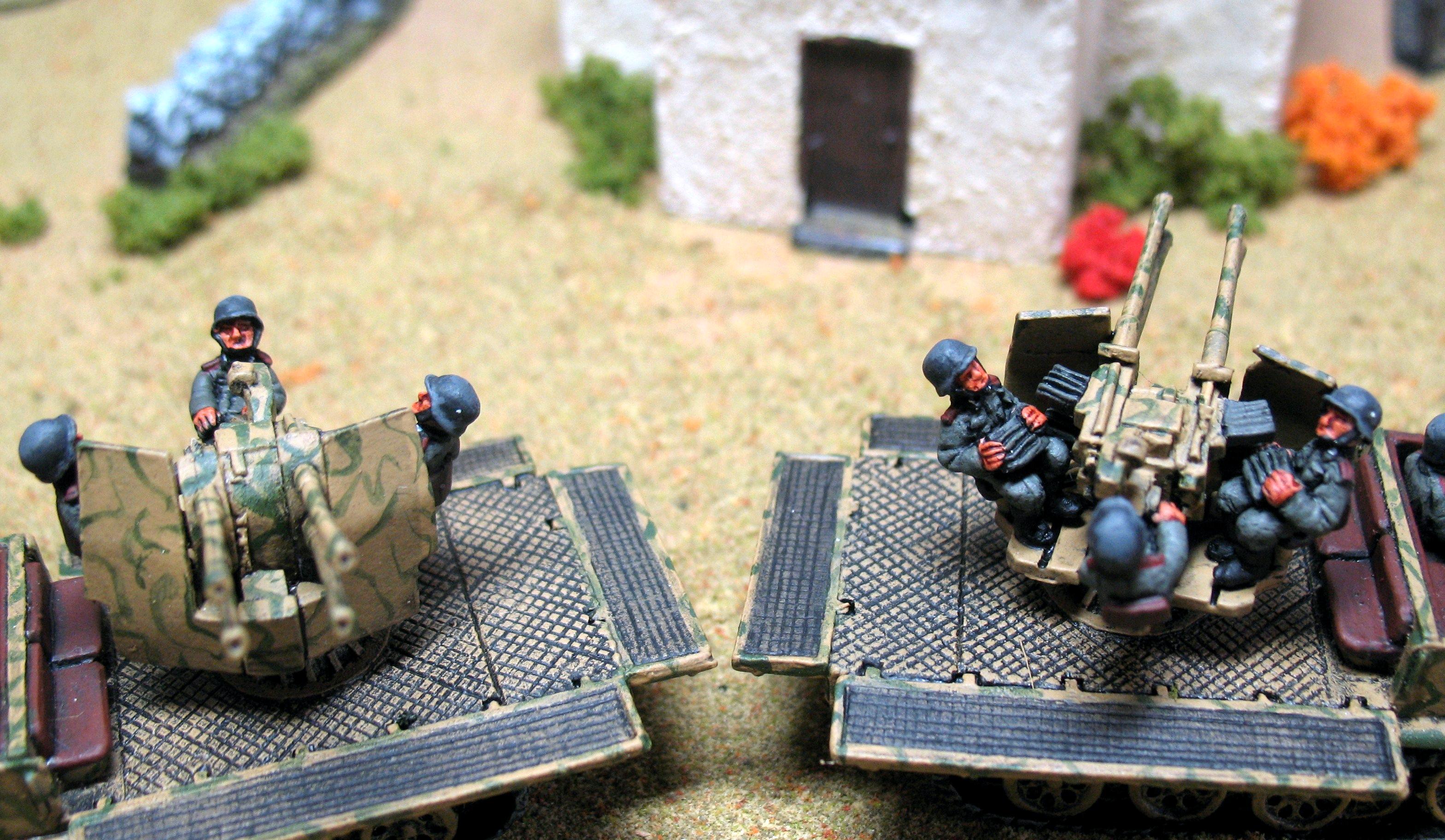 Aa, Flakvierling, Flames Of War, Germans, World War 2