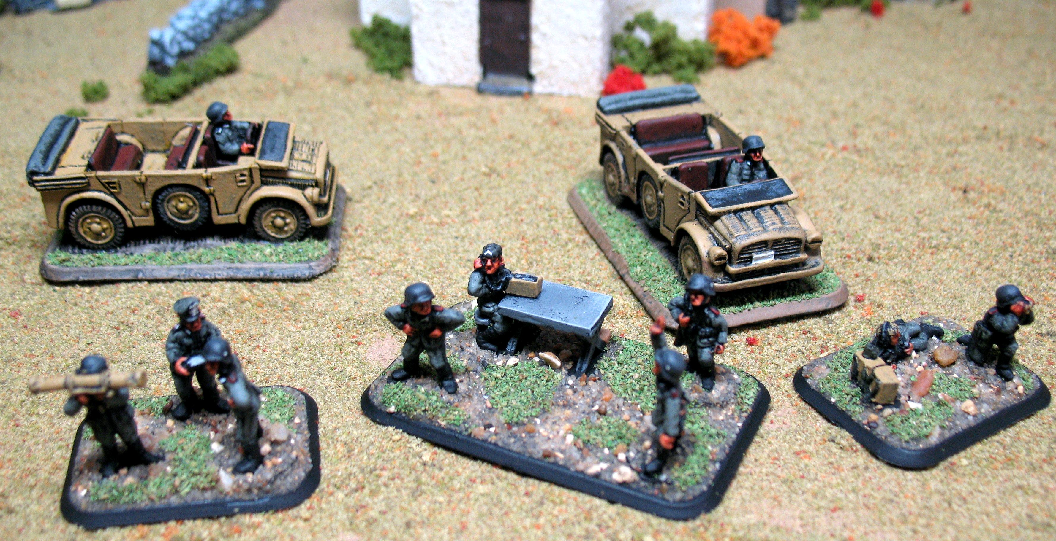 Command, Flames Of War, Germans, World War 2