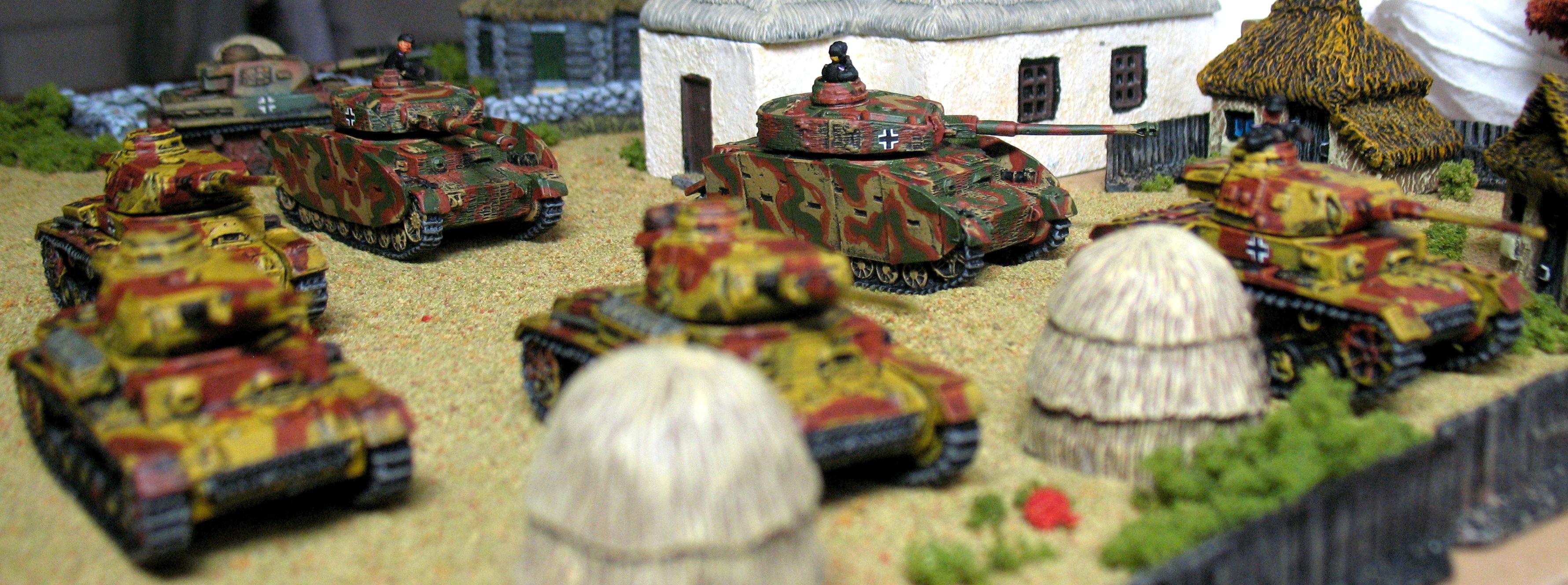 Flames Of War, Germans, Pz Iii J, Pz Iv F2, Pz Iv G, World War 2