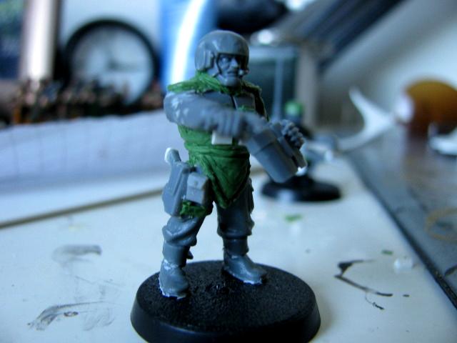 3rd, Belgium, Camouflage, Conversion, Darkon, Imperial Guard, Veteran, Warhammer 40,000, Work In Progress
