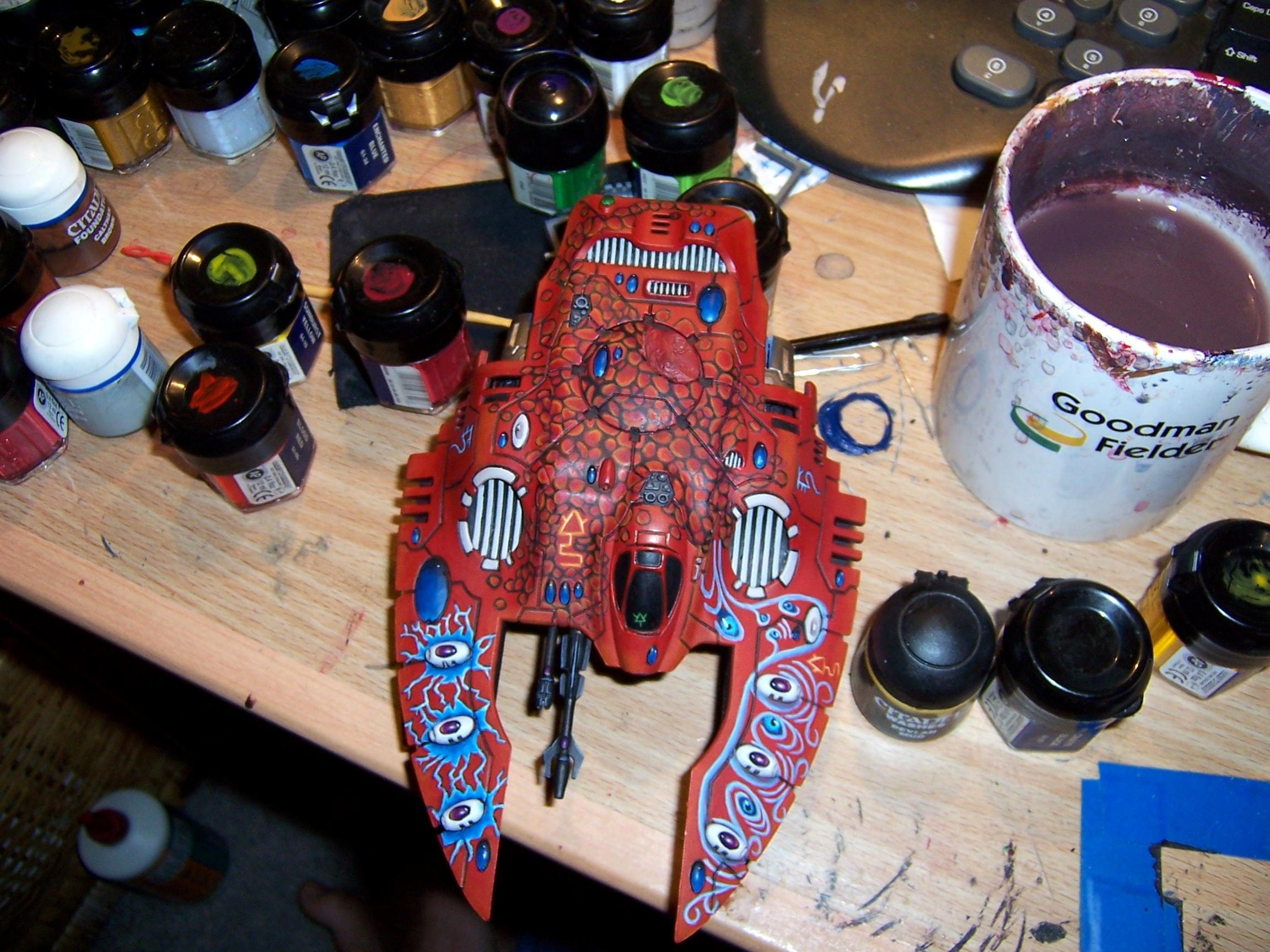 Eldar, Freehand, Tank, Wave Serpent