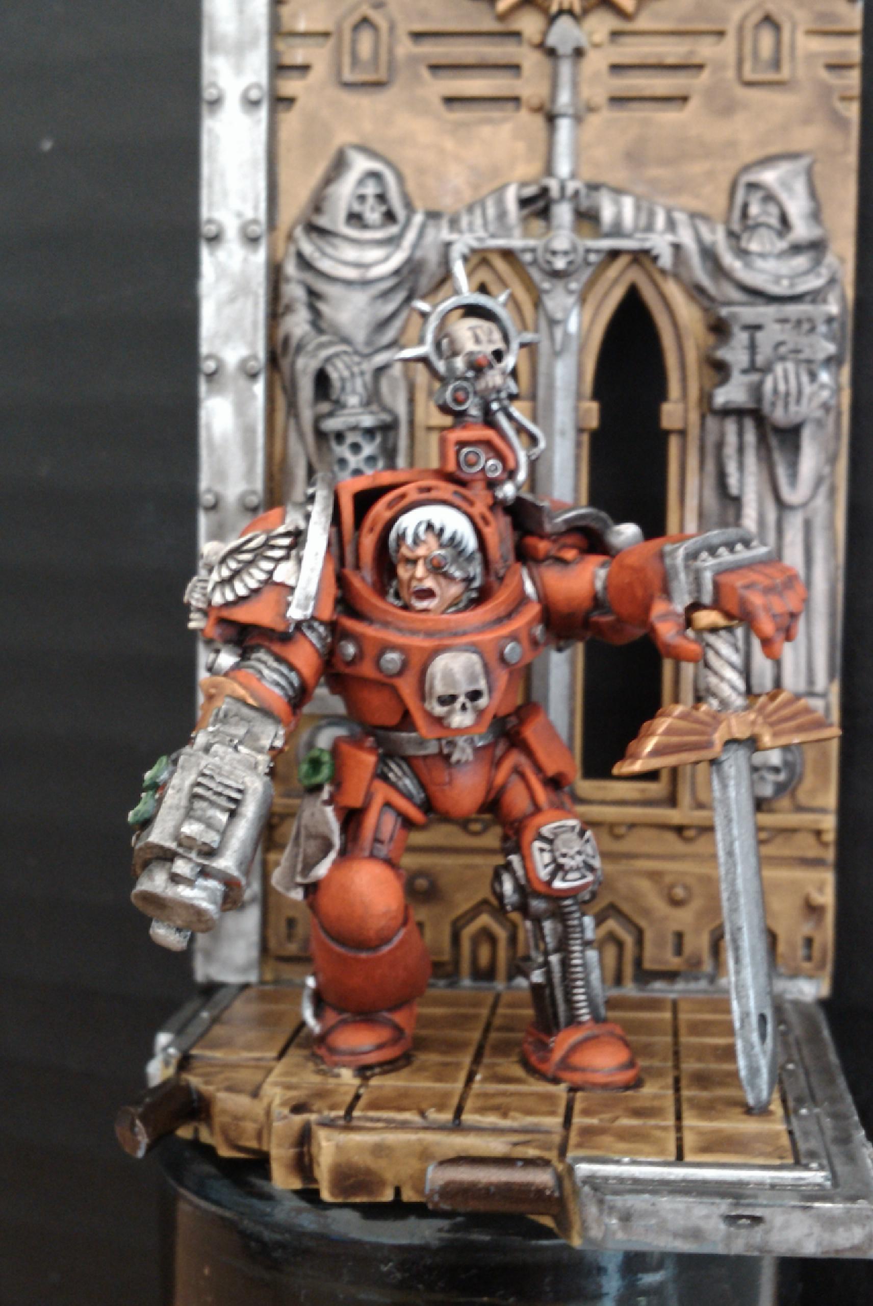 Blood Angels, Conversion, Space Marines, Terminator Armor